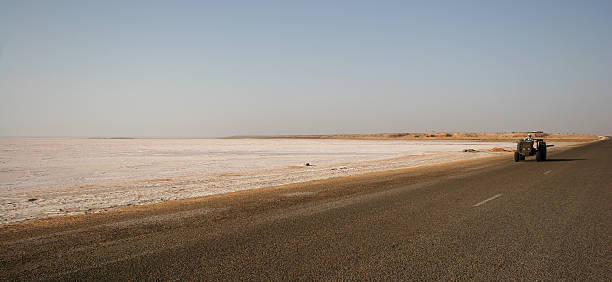 Tunisia - Road between Tataouine and Djerba island
