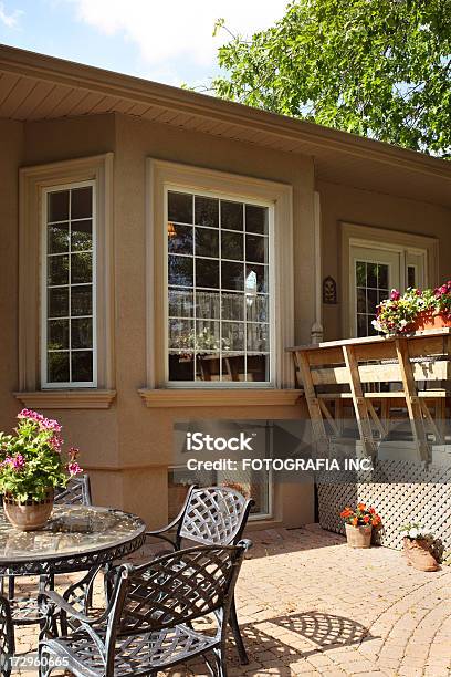 Back Yard Stock Photo - Download Image Now - Architectural Feature, Architecture, Bay Window