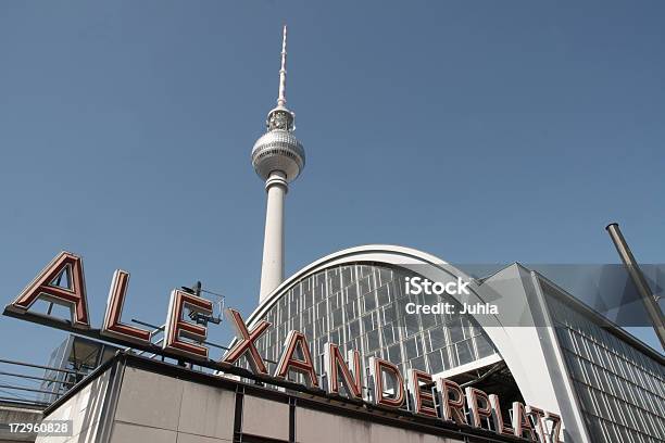 Башня Радио — стоковые фотографии и другие картинки Александерплац - Александерплац, Без людей, Берлин