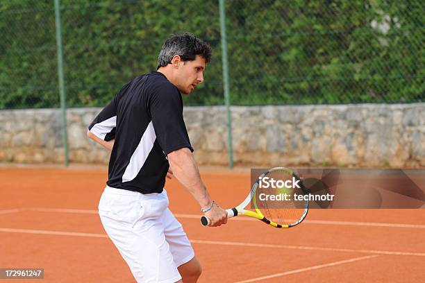 Photo libre de droit de Revers Volley banque d'images et plus d'images libres de droit de Tennis - Tennis, 20-24 ans, Activité