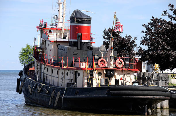 istock Vintage TugBoat 172961461