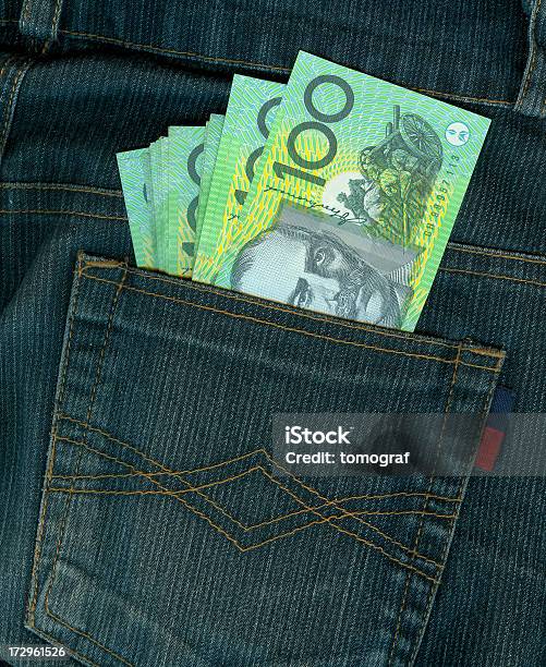 Foto de Pacote Completo De 100 Dólares Australianos e mais fotos de stock de Moeda Australiana - Todas Moedas Australásias - Moeda Australiana - Todas Moedas Australásias, Moeda Australiana, Austrália