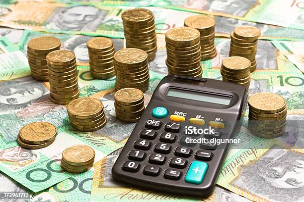 Adicionar Os Lucros - Fotografias de stock e mais imagens de Austrália - Austrália, Finanças Domésticas, Unidade Monetária Australiana
