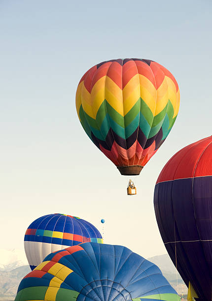 istock Colorful Hot Air Balloon Launching 172961796