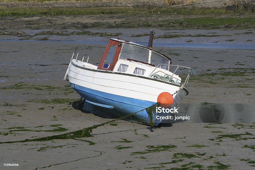 Das Boot, Gestrandet bei Ebbe, Irland - Lizenzfrei Atlantik Stock-Foto