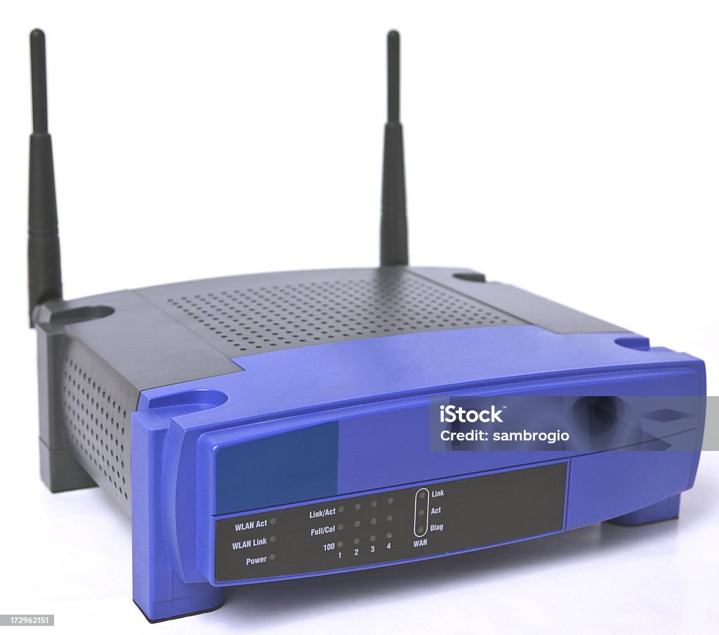 router Wireless - Foto stock royalty-free di Affari