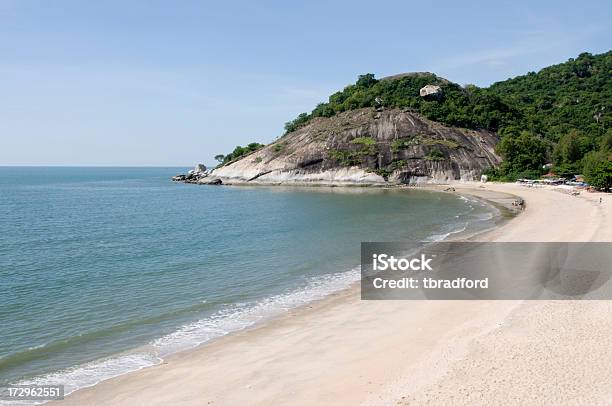 Sai Noi Beach Near Hua Hin In Thailand Stock Photo - Download Image Now - Asia, Bay of Water, Beach