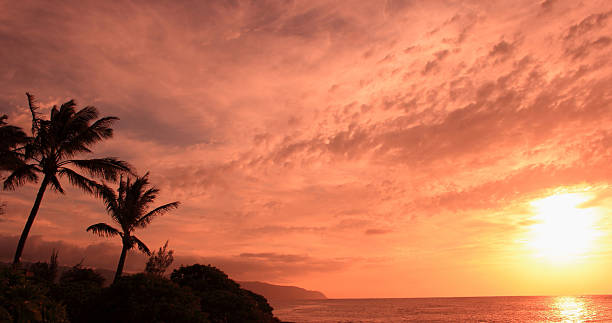 istock Sunset in Hawaii Islands 172963327