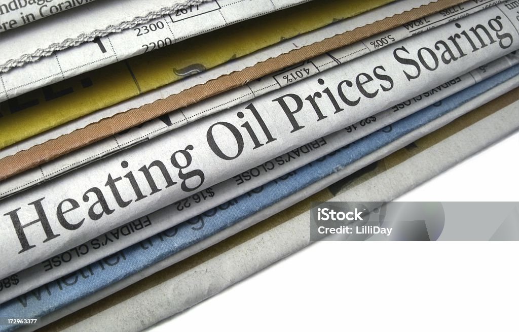 Ogrzewanie cen ropy - Zbiór zdjęć royalty-free (Bez ludzi)