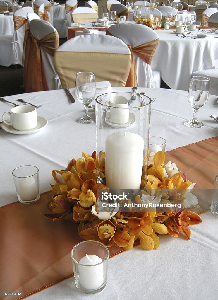 Recepción de bodas - Foto de stock de Mesa - Mueble libre de derechos