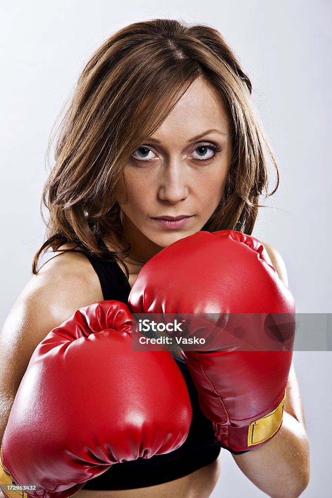 Kick boxe - Foto de stock de 20-24 Anos royalty-free