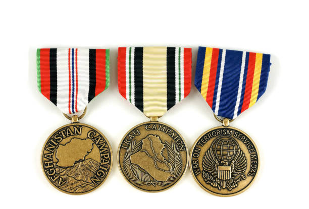 istock US Afghanistan, Iraq and War on Terrorism Medals 172963998