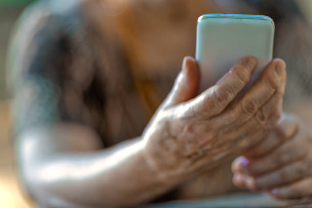 istock Modern smartphone, another societal divide for seniors 1729644595