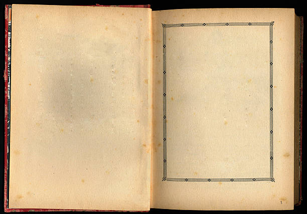 vintage caderno de esboços vol v - abstract senior adult old past imagens e fotografias de stock