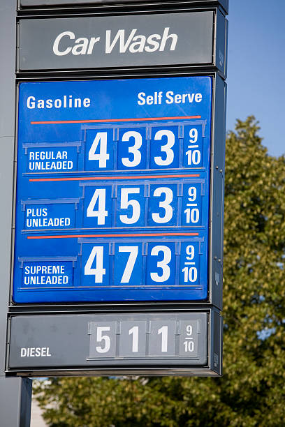 istock Sky high gas prices hit $5 a gallon 172964675