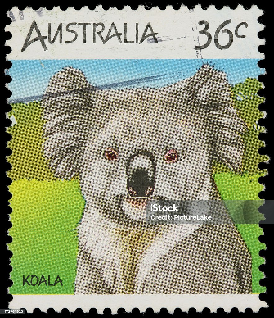 koala Timbre-poste Australie - Photo de Australie libre de droits