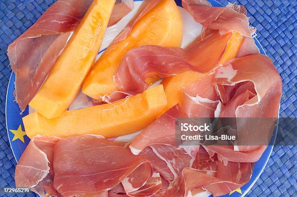 Toscana Jamón Y Melón Foto de stock y más banco de imágenes de Jamón - Jamón, Melón, Alimento