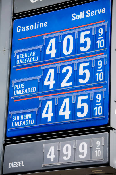 istock Five Dollar Expensive Gas with Skyrocketing Prices 172965957