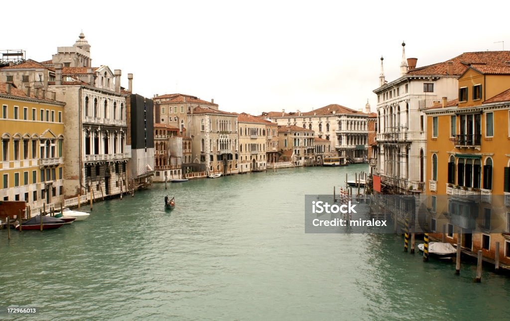 Kanał Grande w Wenecji - Zbiór zdjęć royalty-free (Architektura)