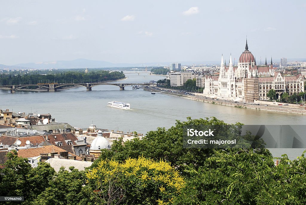 Vue de Budapest - Photo de Arbre libre de droits
