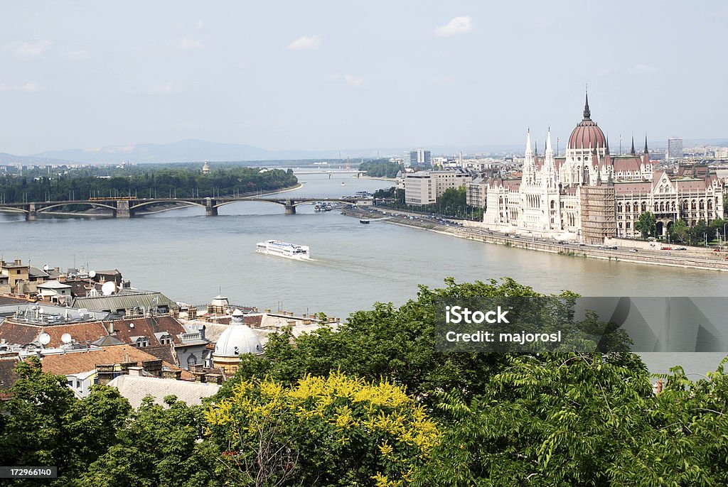 Vista para Budapeste - Foto de stock de Budapeste royalty-free