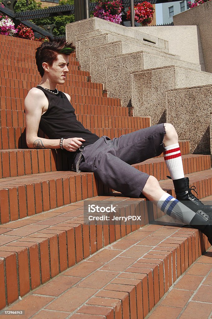 Urbano Punk - Foto de stock de Adolescente royalty-free
