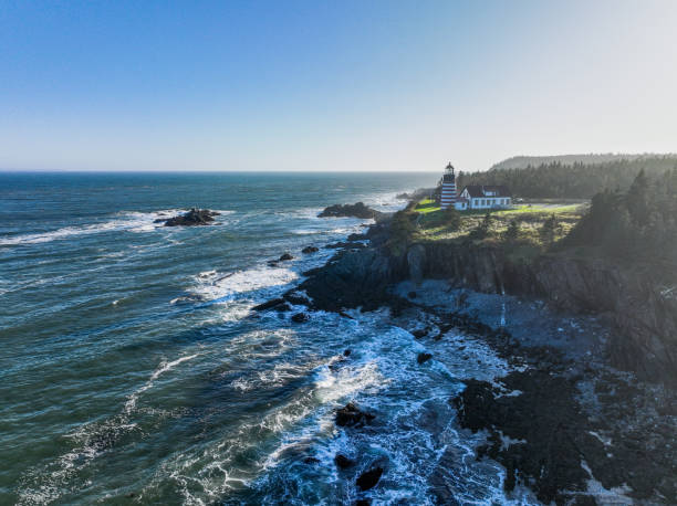 istock The Unique West Quoddy Head Lighthouse in Maine 1729662251