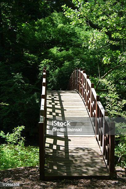 Vazio Ponte Pedonal - Fotografias de stock e mais imagens de Ajardinado - Ajardinado, Beleza, Beleza natural