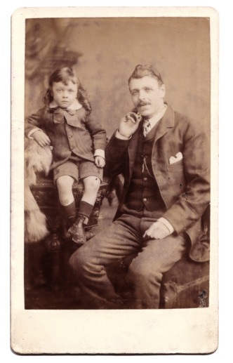 Victorian Padre e hijo photo
