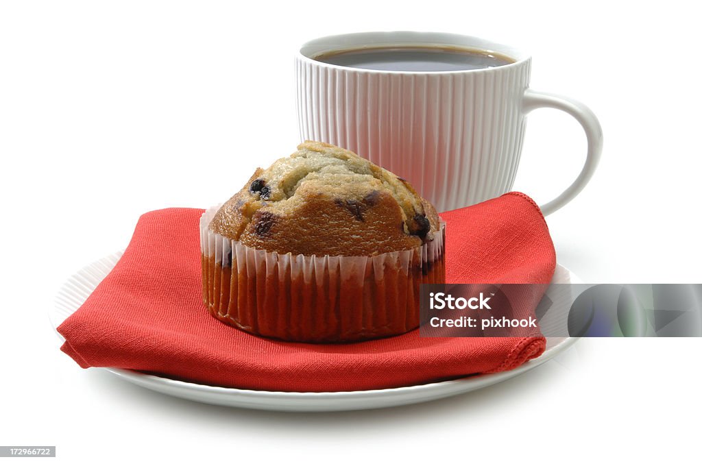 Café y Muffin - Foto de stock de Alimento libre de derechos