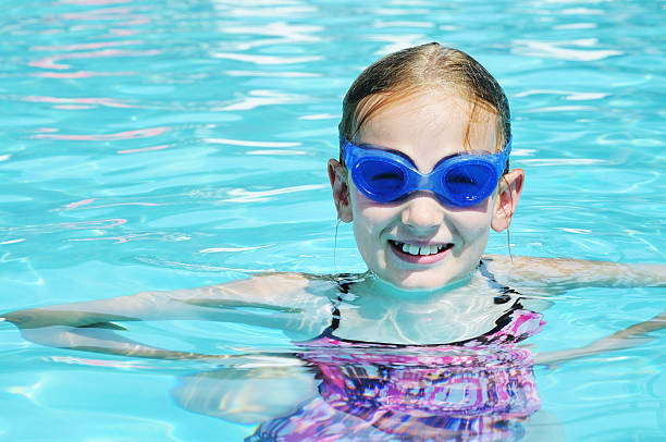 istock Young Girl Playing In Pool 172966843