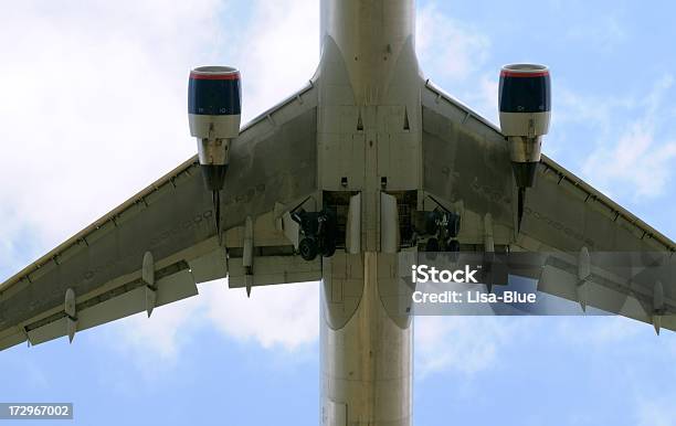 Airplane Flying Stock Photo - Download Image Now - Air Vehicle, Aircraft Wing, Airplane