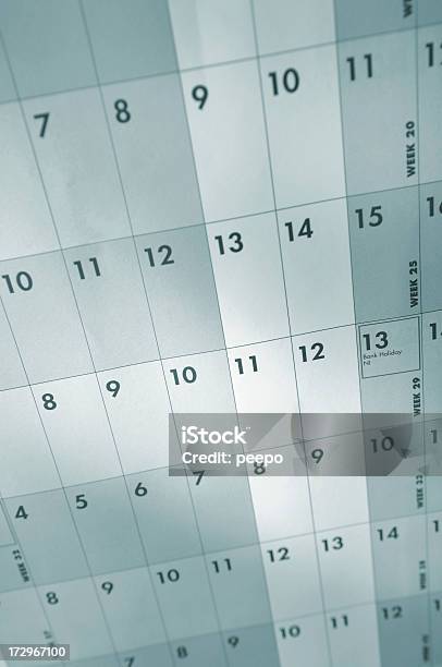 Planning Series Stock Photo - Download Image Now - Blue, Business, Calendar