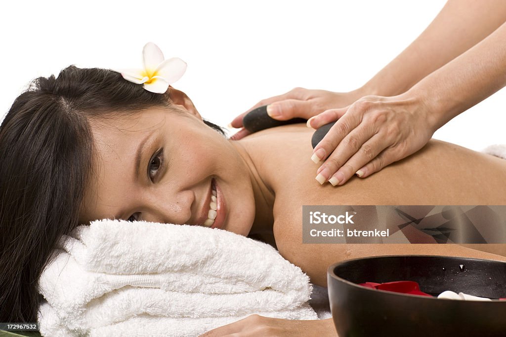 Massaggio - Foto stock royalty-free di 20-24 anni
