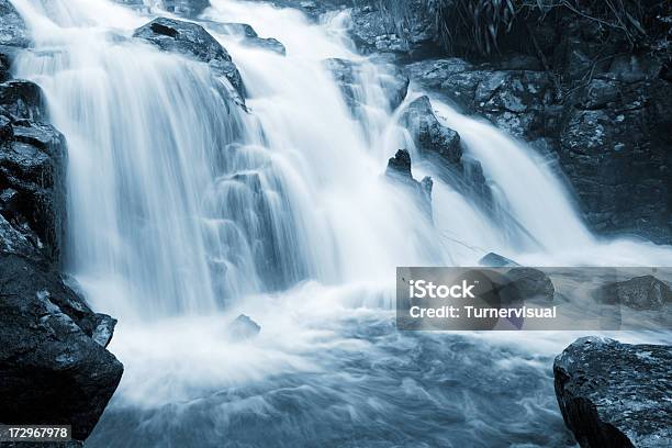 Peaceful Waterfall Stock Photo - Download Image Now - Waterfall, River, Water