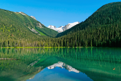 wilderness mountain lake in summer (XL)