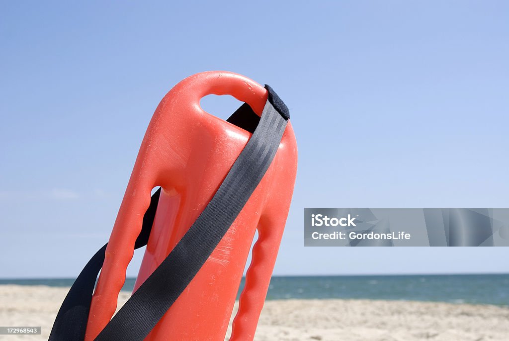 Praia de nadador salva-vidas poderá do sol - Royalty-free Ferramenta de Trabalho Foto de stock