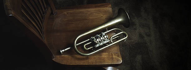 istock Trumpet on Chair 172968685