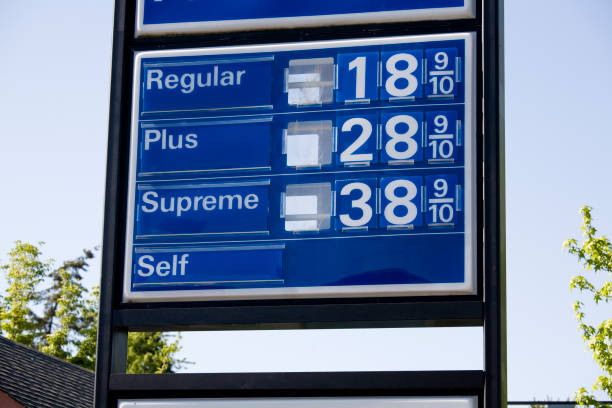 istock Missing numbers due to sky high gas prices 172969571
