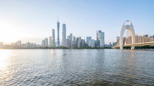 istock Urban Architecture Skyline in Guangzhou, China 1729697525
