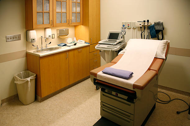 Examination room Doctor's exam room. doctors office stock pictures, royalty-free photos & images