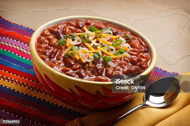 Chili Stockfoto und mehr Bilder von Chilli Con Carne - Chilli Con Carne, Chili-Schote, Bohne