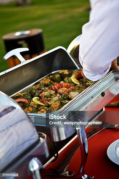 Raffinato Catering - Fotografie stock e altre immagini di Festeggiamento - Festeggiamento, Fornitore di cibo, Party