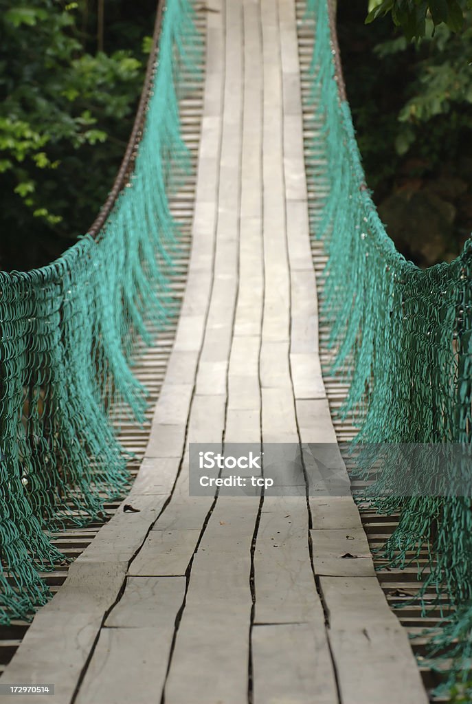 Hängebrücke in Malaysia - Lizenzfrei Abenteuer Stock-Foto