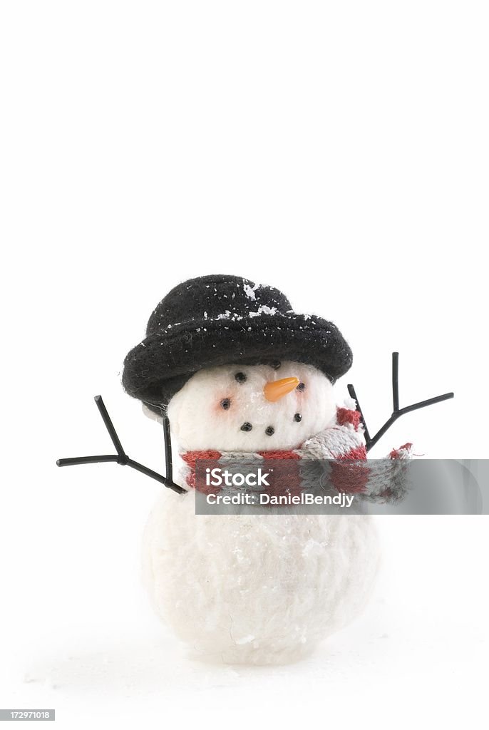 Decorazioni natalizie. - Foto stock royalty-free di Pupazzo di neve