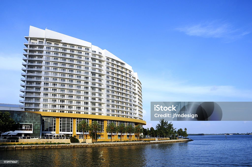 miami, brickell clé de l'hôtel. - Photo de Baie - Eau libre de droits