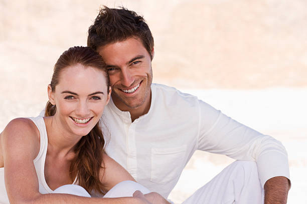 istock Happy young couple smiling 172971335