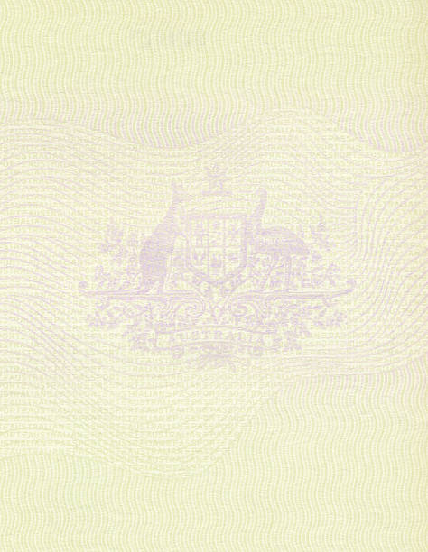 istock Passport graphic with many intricate lines 172972106