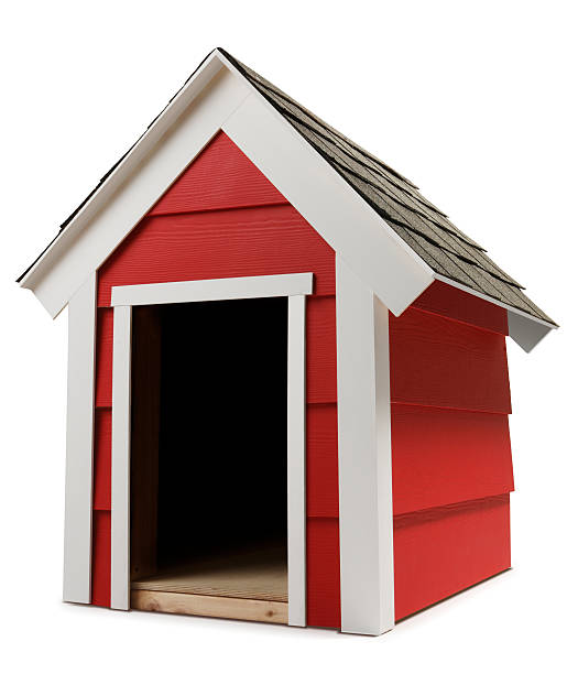 Dog House A dog house kennel stock pictures, royalty-free photos & images