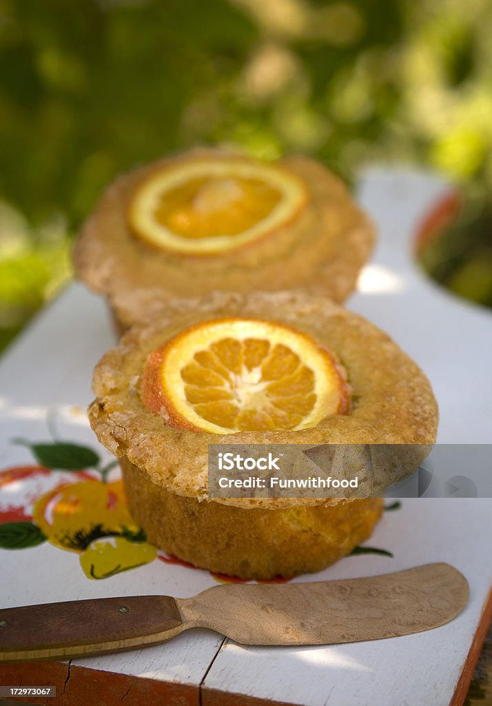 Feijões Feito em Casa laranja Cornbread Citrino Muffins de alimentos de pequeno-almoço de manhã - Royalty-free Alimentação Saudável Foto de stock